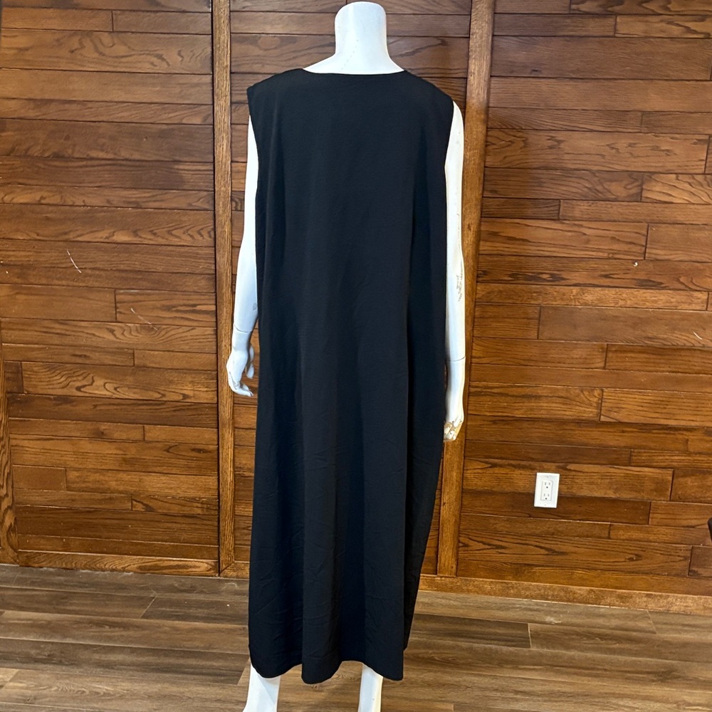 Penningtons Sleeveless Black Maxi Dress - Picture 3 of 5